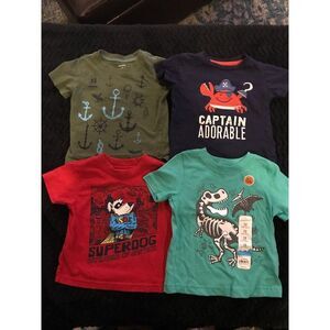 Baby Boys size 12m 12 months T Shirt Lot of 4